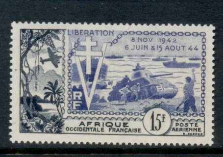 French West Africa 1946 Liberation