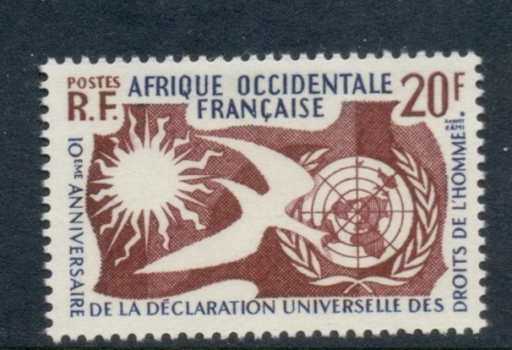 French West Africa 1958 Declaration of Human Rights