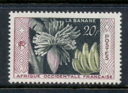 French West Africa 1958 Bananas