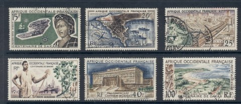 French West Africa 1958 Air Mail