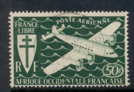 French West Africa 1945 Airpost 50f