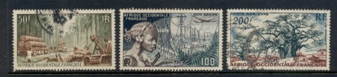 French West Africa 1954 Airmail Pictorials