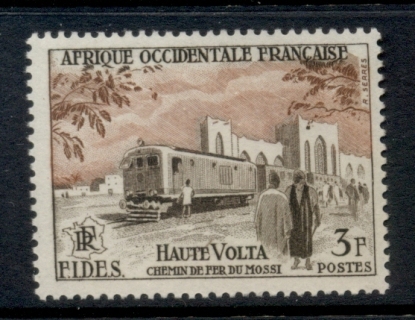 French West Africa 1956 FIDES 3f Nossi Railroad