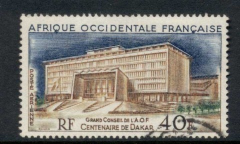 French West Africa 1958 Centenary of Dakar 40f