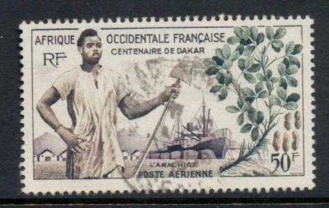 French West Africa 1958 Centenary of Dakar 50f