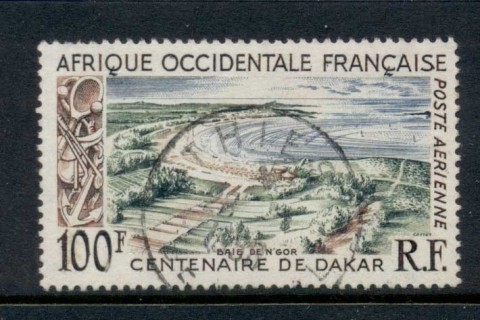 French West Africa 1958 Centenary of Dakar 100f