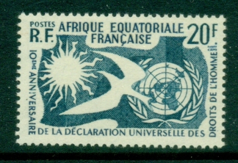 French West Africa 1959 Universal Declaration of Human Rights