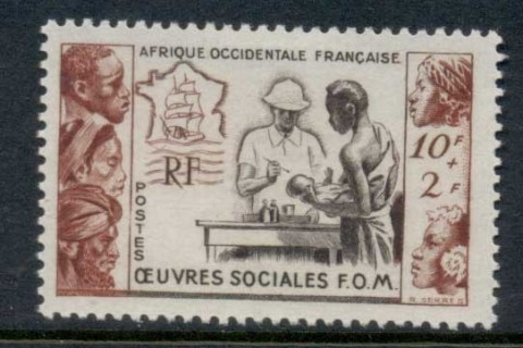 French West Africa 1950 Tropical Medecine