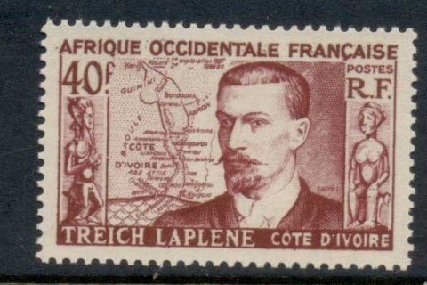 French West Africa 1952 Treich Laplene