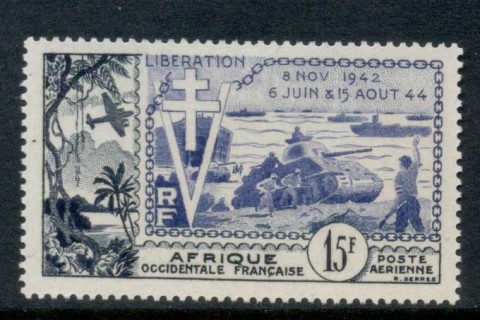 French West Africa 1946 Liberation