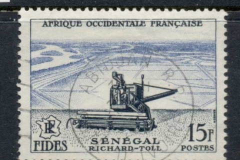 French West Africa 1956 FIDES 15f