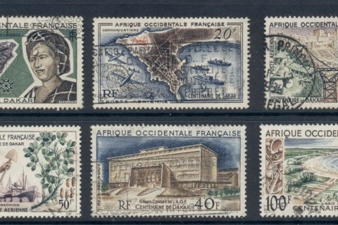 French West Africa 1958 Air Mail