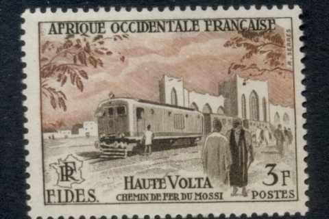 French West Africa 1956 FIDES 3f Nossi Railroad