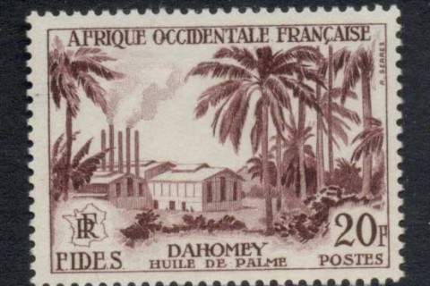 French West Africa 1956 FIDES 20f Palm Oil