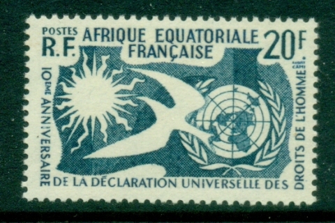 French West Africa 1959 Universal Declaration of Human Rights