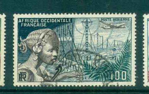 French West Africa 1954 Airmails