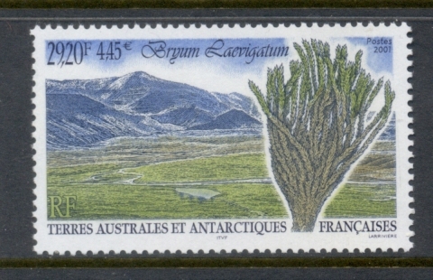 French-Antarctic-Territory-2001-Brynn-Laevigatumi-Moss-MUH