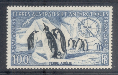 French-Antarctic-Territory-1956-Air-Mail-Bird-2