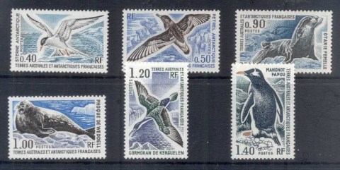 French-Antarctic-Territory-1976-Birds