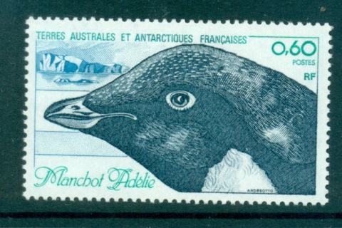 French-Antarctic-Territory-1980-60c-Adelie-Penguin-MUH-lot56580