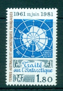 French-Antarctic-Territory-1981-Antarctic-Treaty-MUH-lot58891