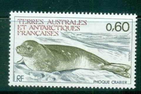 French-Antarctic-Territory-1984-60c-Crab-eating-Seal-MUH-lot56626