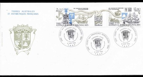 French-Antarctic-Territory-1985-FSAT-30th-Anniversary-FDC