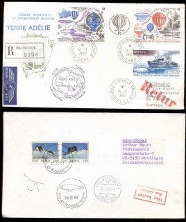 French-Antarctic-Territory-1987-Meterological-Station-Over-Winter