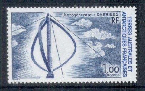 French-Antarctic-Territory-1988-Darriens-Wind-Vane-MUH