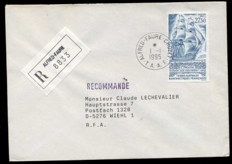 French-Antarctic-Territory-1995-Sailing-Ship-The-Heroin-cover