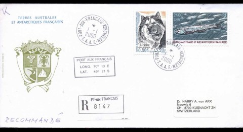 French-Antarctic-Territory-2000-Husky