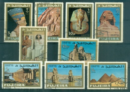 Fujeira-1966-Egypt-Stamp-Anniv-Exhibition-CTO-lot77175