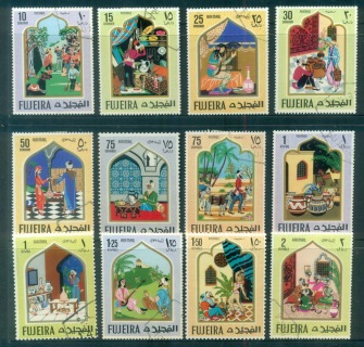 Fujeira-1967-Mi186-197-Oriental-Fairy-Tales-2