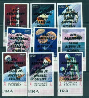 Fujeira-1969-Apollo-11-Moon-Landing-Opt-First-Men-on-the-Moon-in-Black-IMPERF-MUH-lot84406