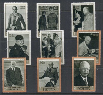 Fujeira-1969-Mi365-373-Dwight-Eisenhower-MUH