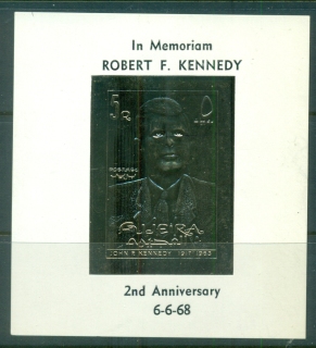 Fujeira-1970-Mi-JFK-Kennedy-InMemoriam-2nd-Anniversary-Opt-MS-MLH