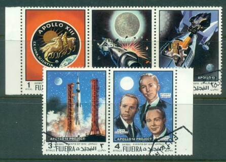 Fujeira-1970-Mi470-474-Space-Program