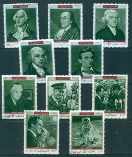 Fujeira-1970-Mi485-494-Personalities-from-American-History-CTO