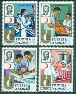 Fujeira-1970-Red-Cross-MUH-lot84401