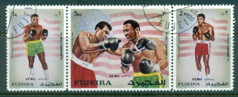 Fujeira-1971-Mi689-691-World-Heavyweight-Boxing-Championships