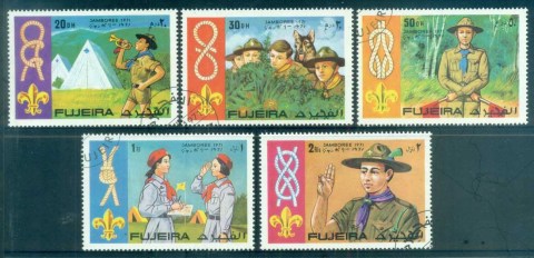 Fujeira-1971-World-Scout-Jamboree-Japan-CTO-lot77200