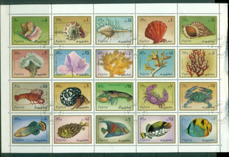 Fujeira-1972-Mi1019-108A-Marine-Life