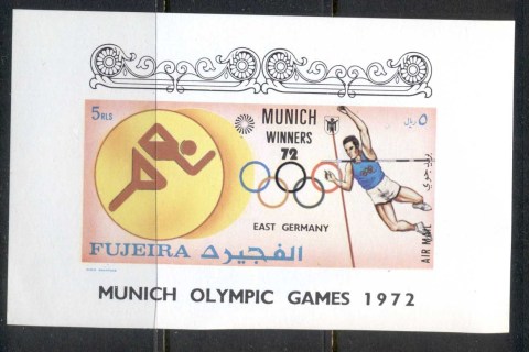 Fujeira-1972-Mi1410-Summer-Olympics-Munich-Medallists-Pole-Vault-east-Germany-Deluxe-MS-MUH