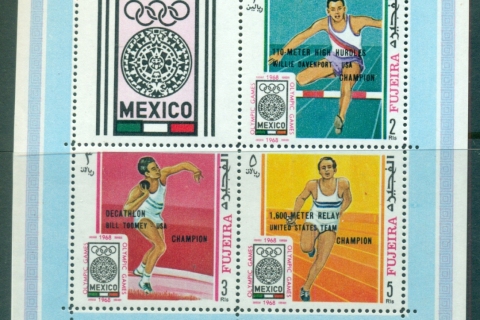 Fujeira-1968-MiMSE9A-Summer-Olympics-Mexico-Opt-Gold-Medal-Winners-MS-MLH