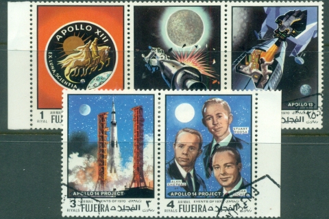 Fujeira-1970-Mi470-474-Space-Program