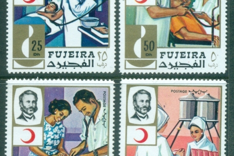 Fujeira-1970-Red-Cross-MUH-lot84401
