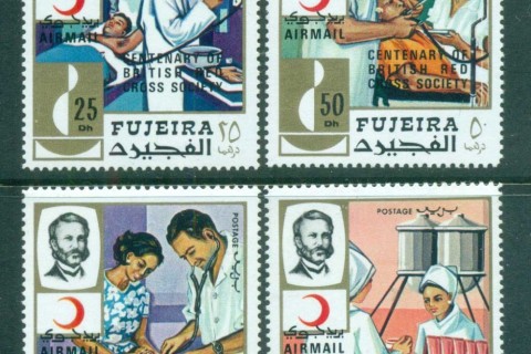 Fujeira-1970-Red-Cross-Opt-British-Red-Cross-MUH-lot84410