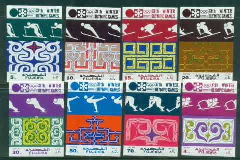 Fujeira-1972-Sapporo-Winter-Olympics-IMPERF-MUH-lot84437