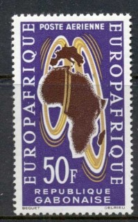 Gabon 1963 Europ Afrique