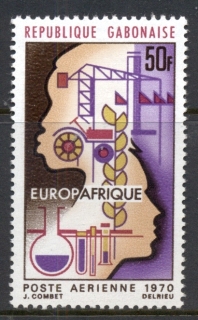 Gabon 1970 Europ Afrique